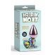 Anal plug multi-colored metal with heart-shaped stone Matrix Mont Chisa