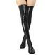 Sexy vinyl stockings Art of Sex - Lora, color Black, size M
