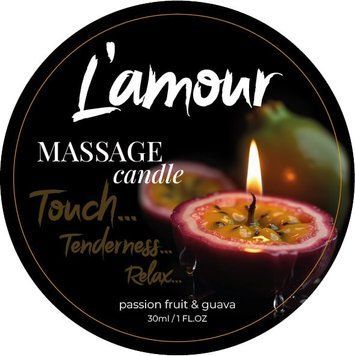 Świeca do masażu L'amour Passionfruit & Guava z aromatem guawy i marakui, 30 ml