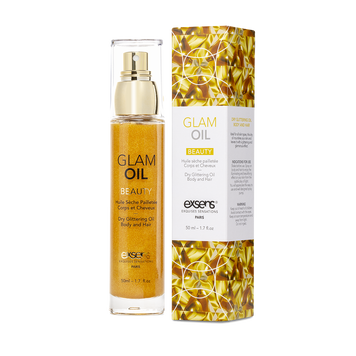 Olejek do ciała nabłyszczający EXSENS Glam Oil 50ml z olejkiem migdałowym, bez parabenów i fenoksyetanolu