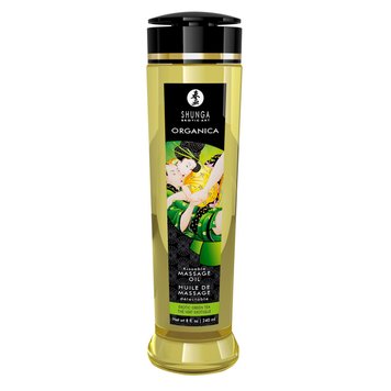 Органічна масажна олія Shunga ORGANICA – Exotic green tea (240 мл) з вітаміном Е SO3936 SafeYourLove