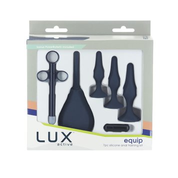 Набір анальних іграшок для новачків Lux Active – Equip – Silicone Anal Training Kit SO5570 SafeYourLove