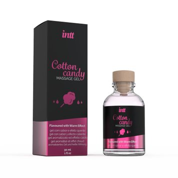 Żel do masażu okolic intymnych Intt Cotton Candy (30 ml) rozgrzewający