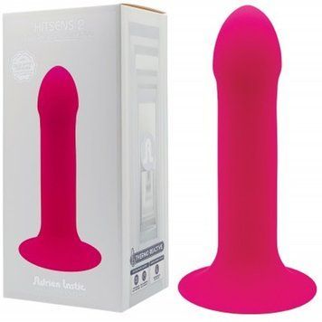 Фаллоимитатор термореактивный Adrien Lastic Hitsens 2 двойной плотности, на присоске AL24011 фото