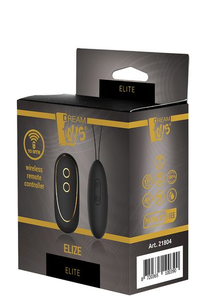 Віброяйце з дистанційним управлінням Dream Toys ELITE ELIZE DT21804 SafeYourLove