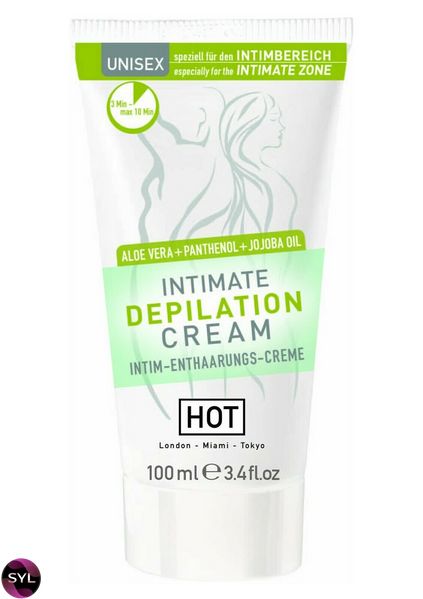 Крем для депиляции HOT Intimate Depilation Cream 100 ml HOT44051 фото
