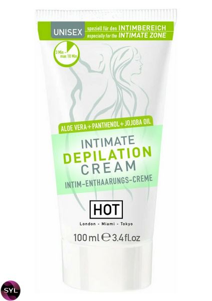 Крем для депіляції HOT Intimate Depilation Cream 100 ml HOT44051 SafeYourLove