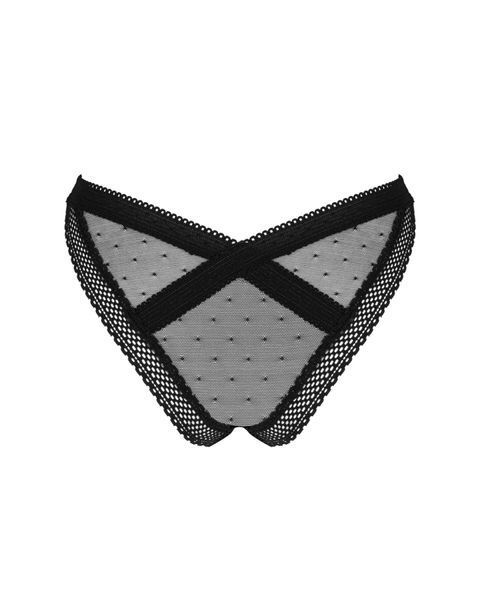 Мереживні трусики із заниженою талією Obsessive Estiqua panties SO7261 SafeYourLove