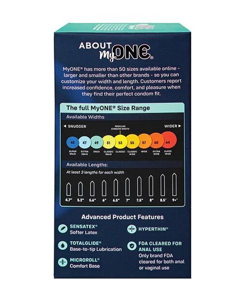 Prezerwatywy MyONE Snug 10 szt., pudełko kartonowe