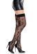 Leg Avenue Worship Me Cross Net Thigh Highs One Size