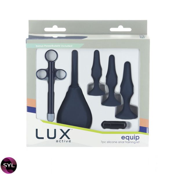 Набір анальних іграшок для новачків Lux Active – Equip – Silicone Anal Training Kit SO5570 SafeYourLove