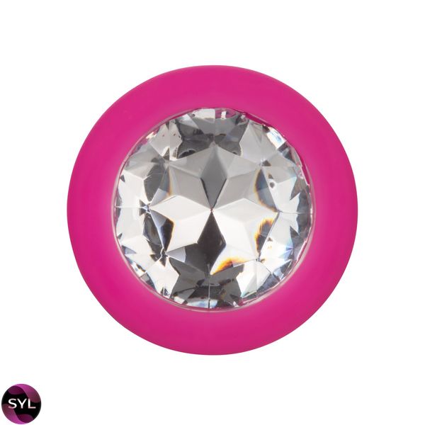 Набор анальных пробок Cheeky Gems 3 размера, розовые CE14654-2 фото