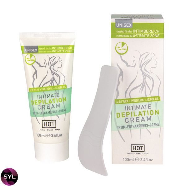 Крем для депіляції HOT Intimate Depilation Cream 100 ml HOT44051 SafeYourLove