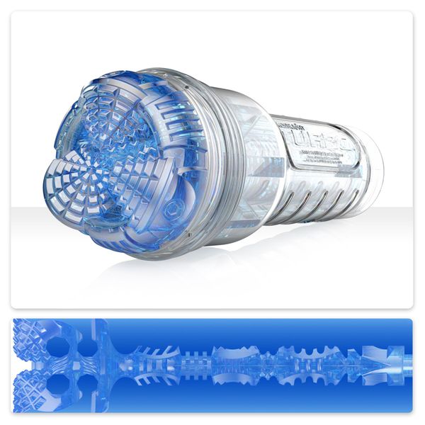 Мастурбатор Fleshlight Turbo Core Blue Ice, оральный секс (глубокое горло) SO6582 фото