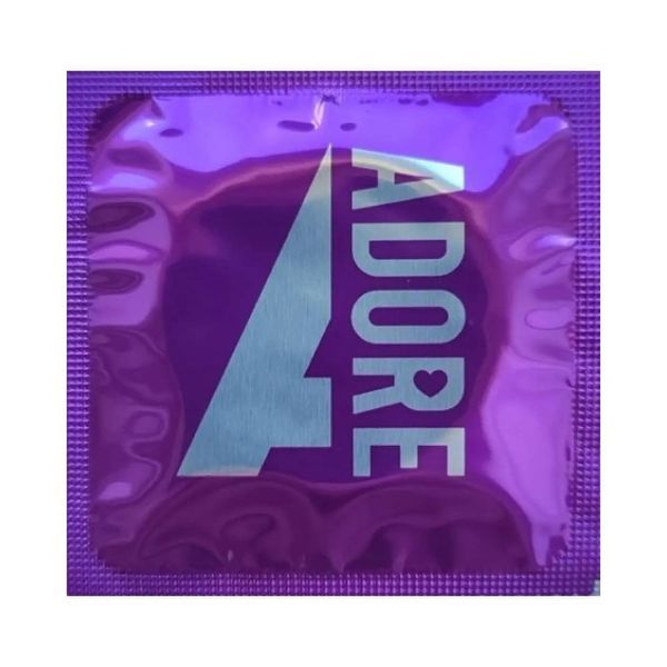 Pasante Adore Ribbed Pleasure super-strong condom 52 mm (price for 1 pc.)
