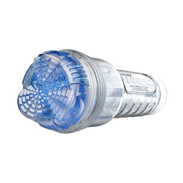 Мастурбатор Fleshlight Turbo Core Blue Ice, оральный секс (глубокое горло) SO6582 фото