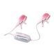 Lovense Gemini Smart Breast Vibrator, Nipple Compression Adjustment, Wearable