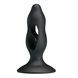 Анальний корок з отворами Baile Fabulous Silicone Butt Plug чорний 03309 /LKS203 фото 2 Safeyourlove