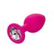 Набор анальных пробок Cheeky Gems 3 размера, розовые CE14654-2 фото 17