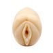 Double-sided realistic masturbator, vagina-mouth, flesh-colored