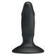 Анальний корок з отворами Baile Fabulous Silicone Butt Plug чорний 03309 /LKS203 фото 3 Safeyourlove