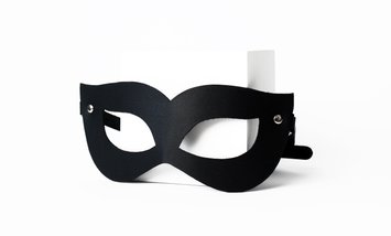 Маска на очі шкіряна Stranger Mask K0014 SafeYourLove