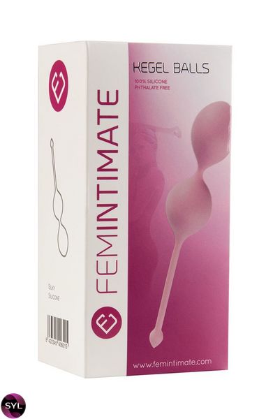 Вагінальні кульки Femintimate Kegel Balls, діаметр 3,5 см, маса 77 г FM40601 SafeYourLove