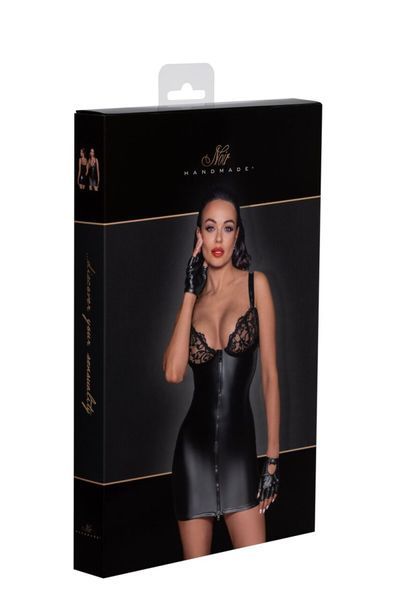 Платье Noir Handmade F254 Powerwetlook mini-dress SX0165 фото