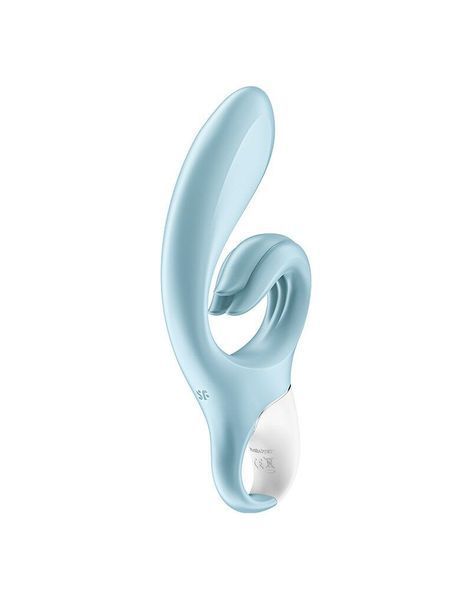 Jasnoniebieski wibrator Satisfyer Love Me Rabbit