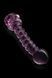 Спиральный фаллоимитатор для точки G из стекла Dream Toys Glaze Glass в форме бутона розы DT22122 фото 4