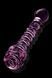 Спиральный фаллоимитатор для точки G из стекла Dream Toys Glaze Glass в форме бутона розы DT22122 фото 5