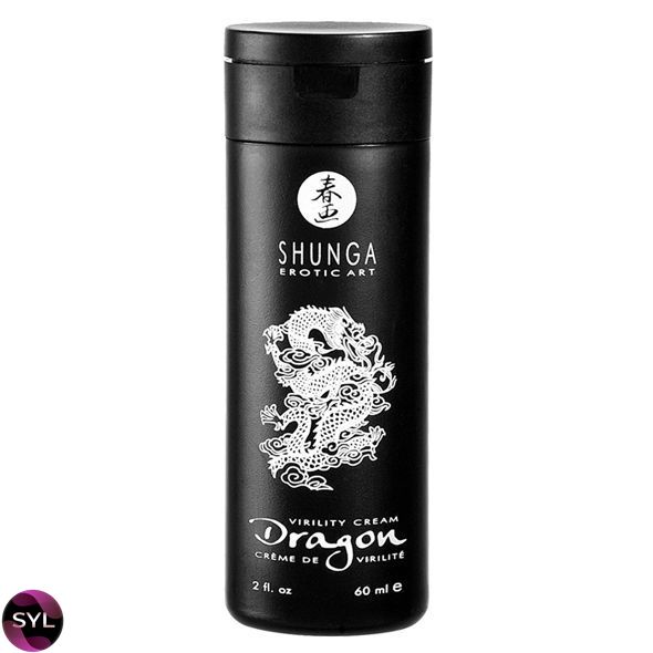 Стимулювальний крем для пар Shunga SHUNGA Dragon Cream (60 мл), ефект тепло-холод та поколювання SO2523 SafeYourLove