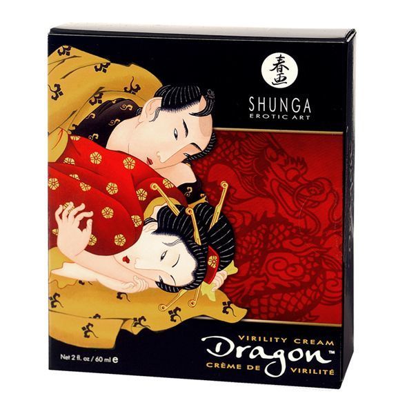 Krem stymulujący dla par Shunga SHUNGA Dragon Cream (60 ml) o działaniu ciepło-zimno i mrowieniu