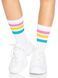 Шкарпетки жіночі в смужку Leg Avenue Pride crew socks Pansexual, 37&ndash;43 SO8585 фото 3 Safeyourlove