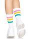 Шкарпетки жіночі в смужку Leg Avenue Pride crew socks Pansexual, 37&ndash;43 SO8585 фото 4 Safeyourlove