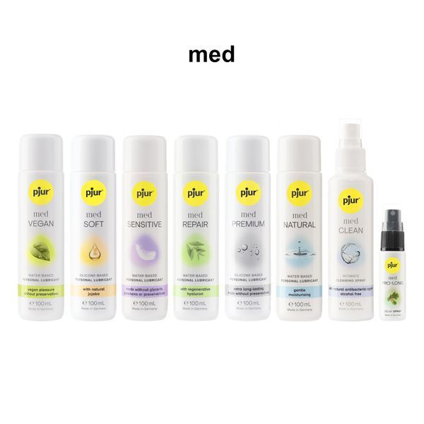 Силіконовий лубрикант pjur MED Soft glide 100 мл з олією жожоба для дуже сухої та чутливої шкіри PJ12630 фото Safeyourlove Силіконовий лубрикант pjur MED Soft glide 100 мл з олією жожоба для дуже сухої та чутливої шкіри PJ12630 SafeYourLove