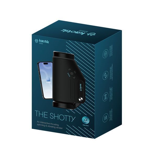 Смарт-мастурбатор Kaotik Labs The Shotty, режим edging, вибрация, вращение и имитация фрикций SX3470 фото