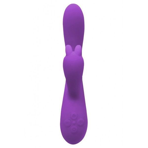 Вібратор-кролик Wooomy Gili-Gili Vibrator with Heat, відросток з вушками, підігрів до 40&deg;С SO7412 SafeYourLove