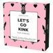 Набір БДСМ Pleasure Box Lets Go Kink наручники, маска, флогер, затискачі, мотузка, свічки, 7 предметів DT22216 фото 2 Safeyourlove