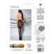 Tights with open access, openwork panties and garters TIOPEN 013 (20/40 den) &mdash; Passion, Black, 1/2