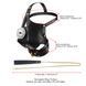Маска-доспехи для орального секса с поводком LOCKINK SEVANDA Blowjob Head Muzzle with Leash SX0912 фото 10