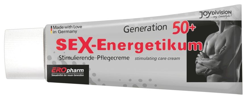 Krem na erekcję JOY Division Sex Energetic 50+ Sexenergy Krem, 40 ml