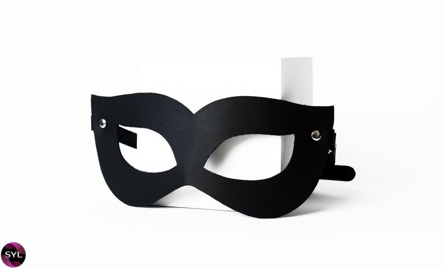 Маска на очі шкіряна Stranger Mask K0014 SafeYourLove