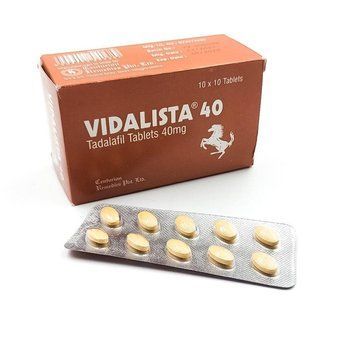 Exciting tablets Vidalista 40 for men (price for 1 blister, 10 tablets)