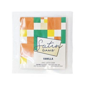 Latex napkin Satin Dams Vanilla 1 pc