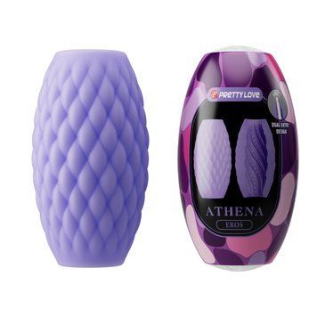 Мастурбатор яйцо PRETTY LOVE Athena Eros фиолет, 7.6 х 4.2 см BM-00900T99-2 фото