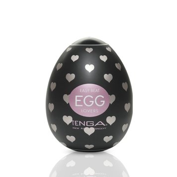 Мастурбатор-яйце Tenga Egg Lovers (сердечки) EGG-001L SafeYourLove