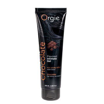 Water-based lubricant Orgie Lube Tube Chocolate, 100 ml, with the taste and aroma of chocolate