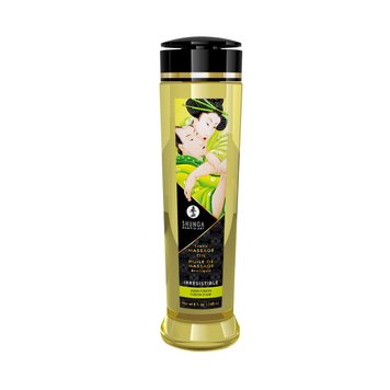 Olejek do masażu Shunga Irresistible – Asian Fusion (240 ml) ma działanie naturalnie nawilżające