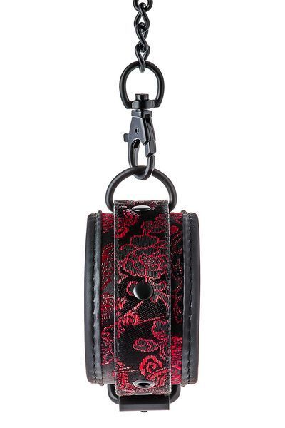 Handcuffs BLAZE DELUXE ANKLE CUFFS, Adjustable, Red